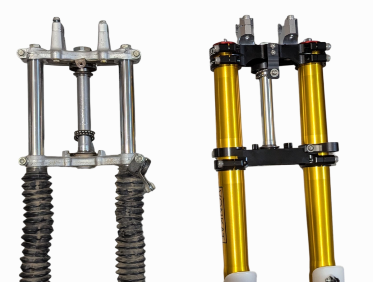 Vonkat PAF100X Fork for Honda CRF100/XR100 — Vonkat: Specialty
